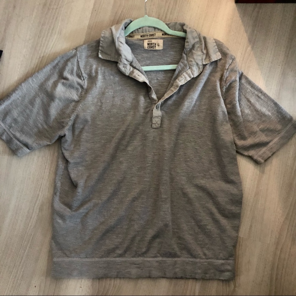 Marks & Spencer North Coast grey polo, Size L